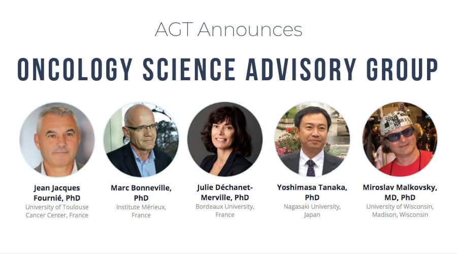 AGT Launches Oncology Science Advisory Group to Accelerate Research For A Cancer Cure