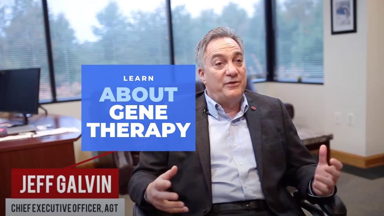 CEO Jeff Galvin explains how American Gene Technologies uses genetic modifications in the body to change how viral diseases interact with the immune system