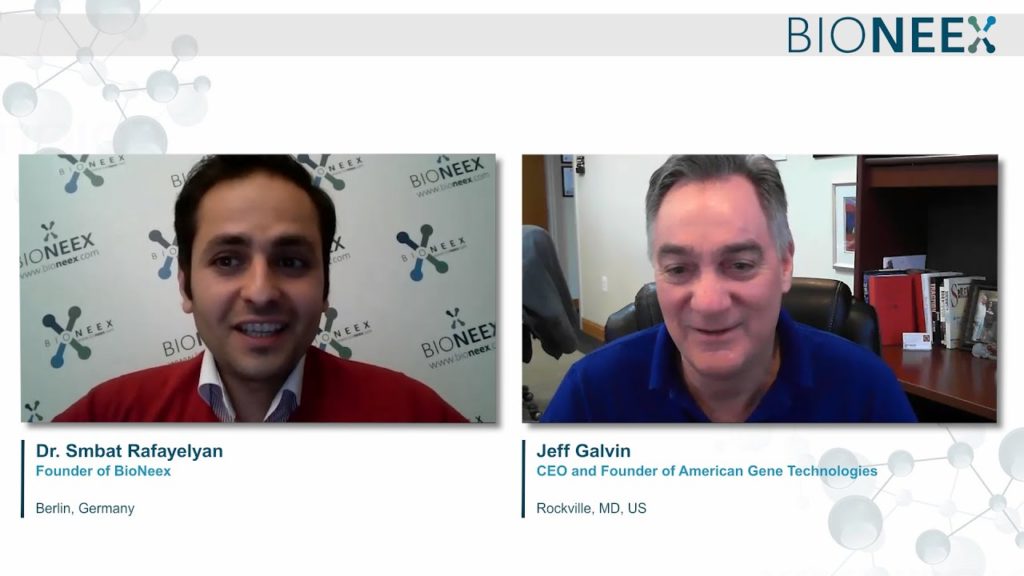 BioNeex Interview with CEO of American Gene Technologies, Jeff Galvin