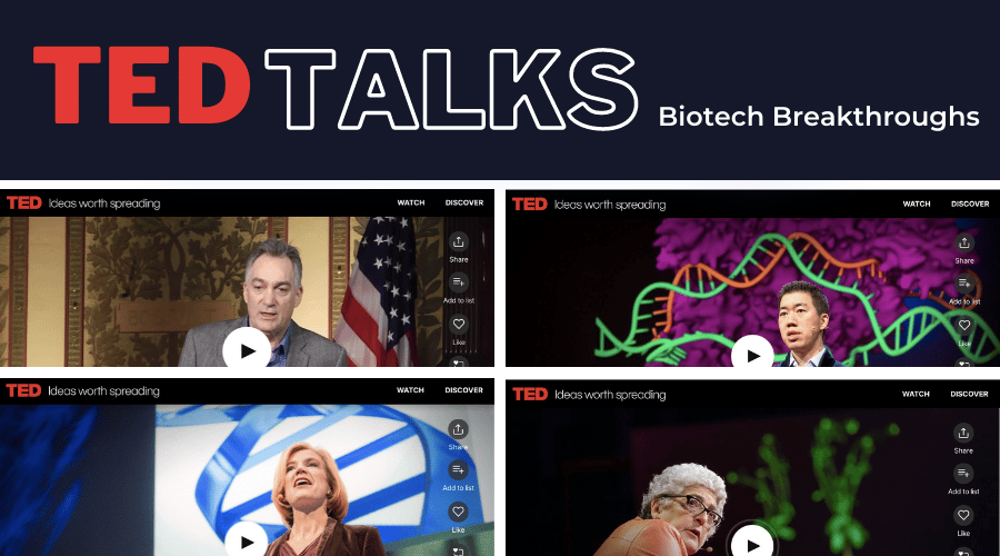 Top 5 TED Talks on Gene Technology that Every Biotech Leader Must Watch