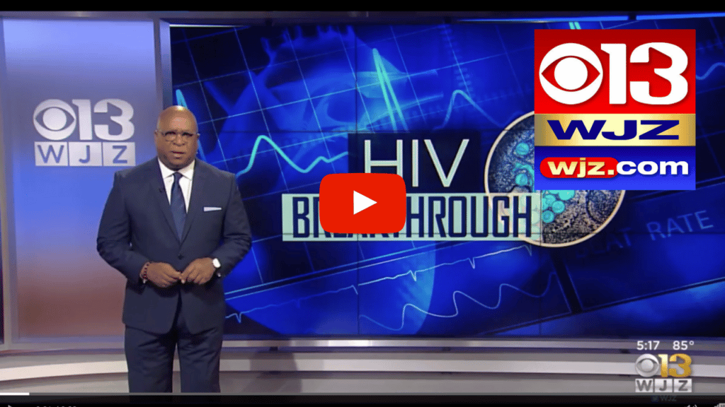 CBS News Baltimore WJZ: FDA Clears Maryland Company’s Potential HIV Cure For Human Trials