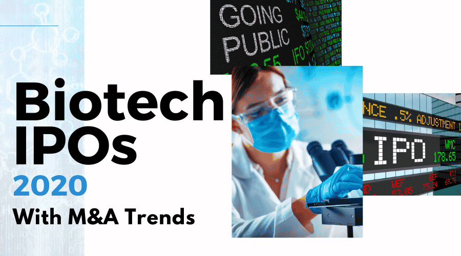 Biotech IPOs 2020 and M&A Trends