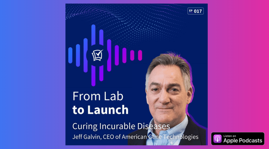 CEO Jeff Galvin interviewed on the From Lab to Launch podcast