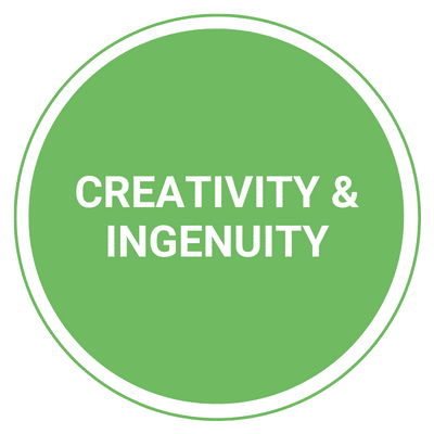 5 creativity and ingenuity button